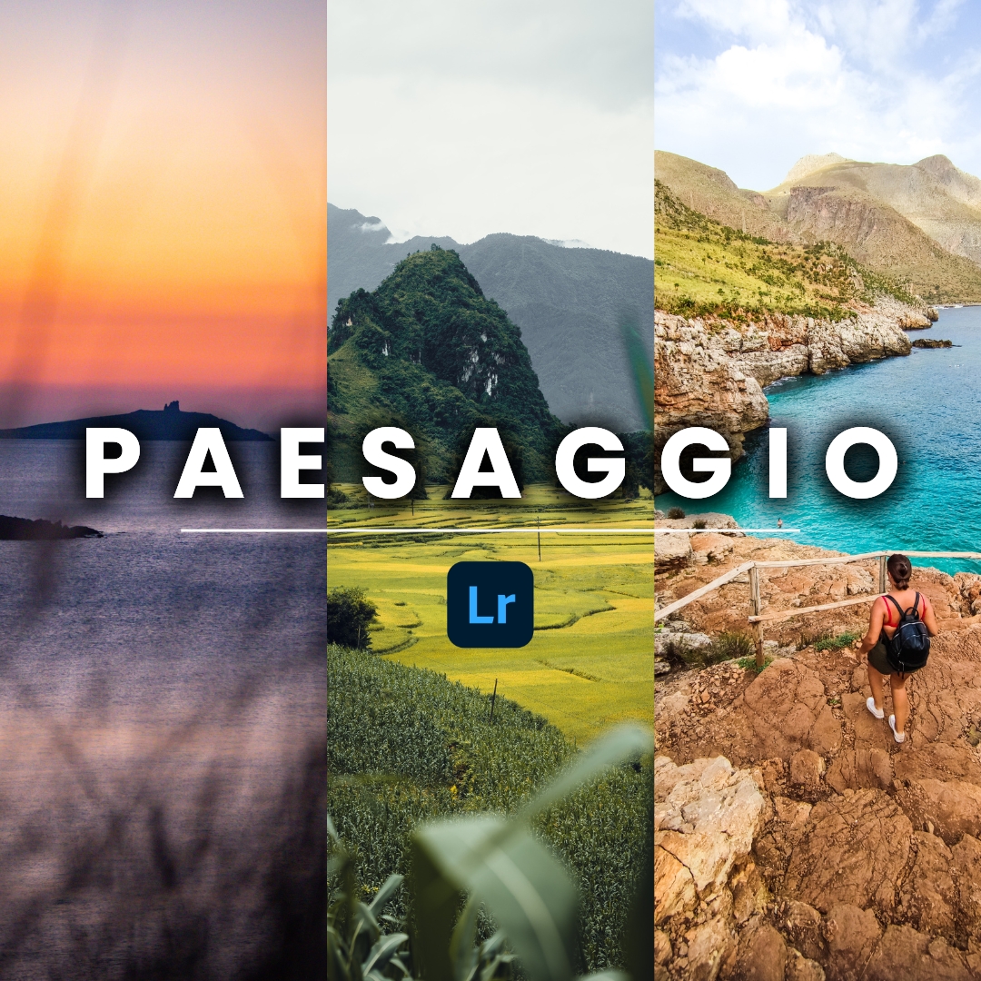 Pacchetto PAESAGGIO Lightroom Mobile